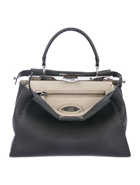 fendi selleria peekaboo bag|fendi peekaboo price euro.